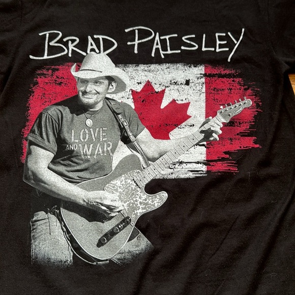 Brad Paisley Live Tour T-Shirt / Small - Picture 2 of 6